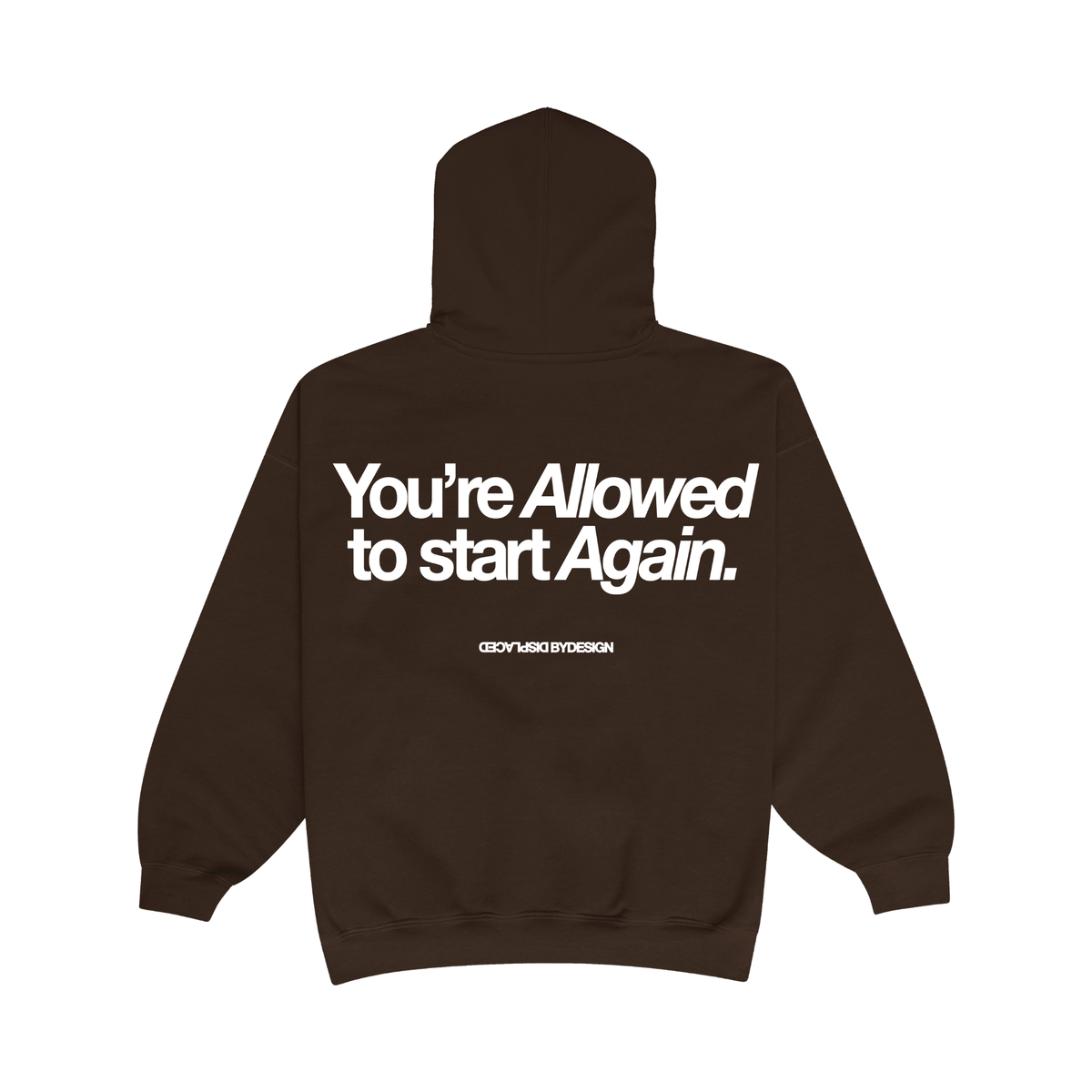 START AGAIN HOODIE