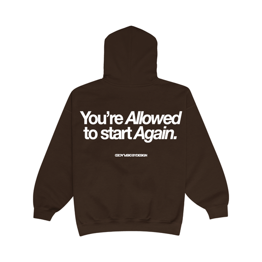 START AGAIN HOODIE