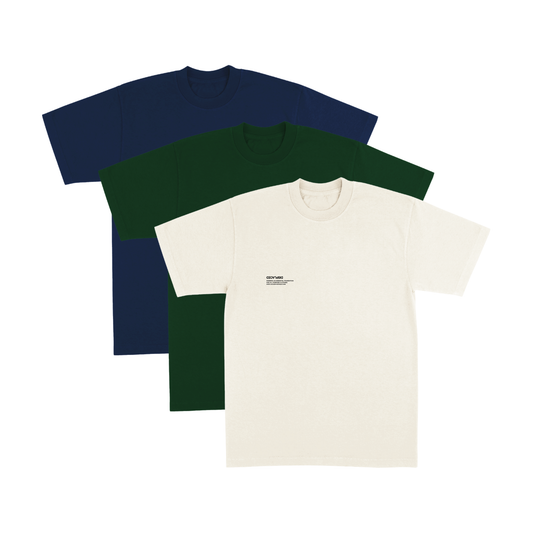 BASICS. 3—PACK TEES