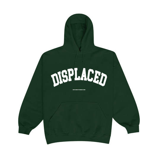 ARCHED DISPLACED HOODIE