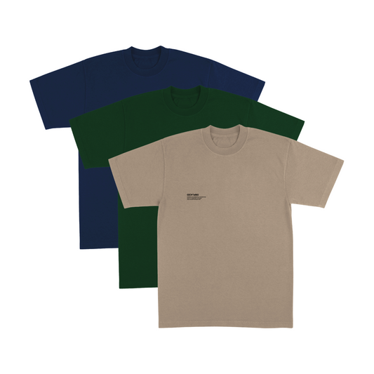 BASICS. 3—PACK TEES