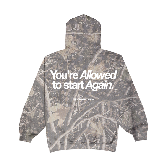 START AGAIN HOODIE