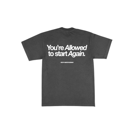 START AGAIN TEE
